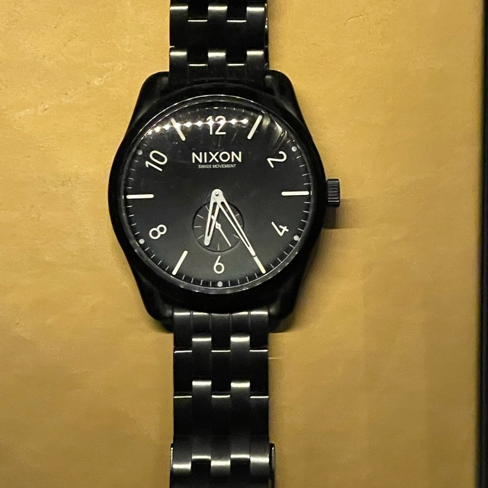 Nixon “C45 SS” Stainless Steel Watch